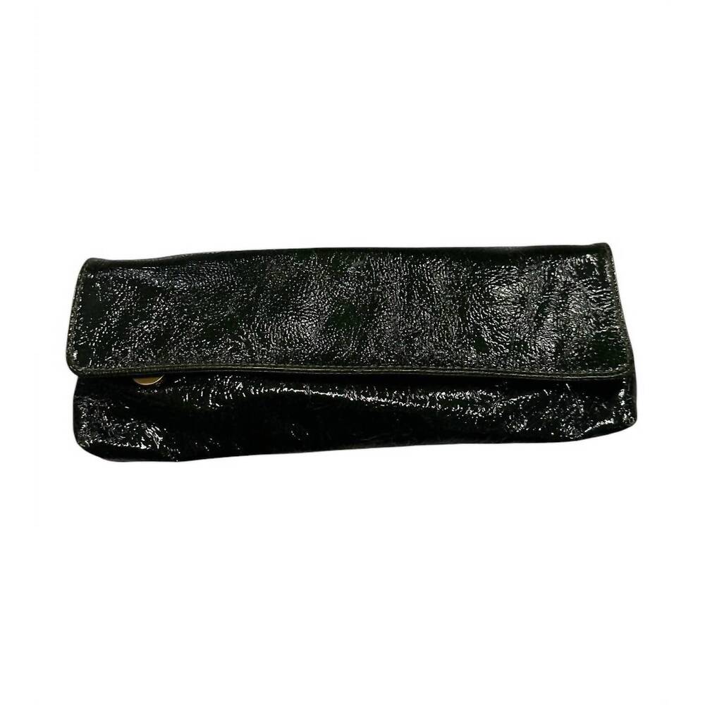 NEW KIM WHITE HANDBAGS & BELTS women's baguette clutches in green
